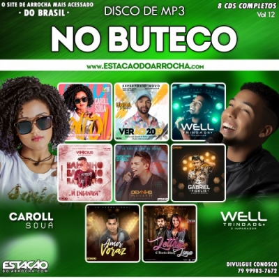 Disco de Mp3 - No Buteco - Vol 12