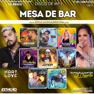 Disco de Mp3 - Mesa de Bar - Vol 5